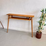 Ahşap Dresuar – Modern İnce Konsol Sehpa