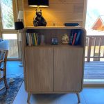 Ahşap Konsol Dolabı (2 Kapaklı)