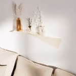 Asimetrik Metal Duvar Rafı – Modern Dekoratif Raf1