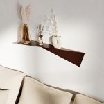 Asimetrik Metal Duvar Rafı – Modern Dekoratif Raf1