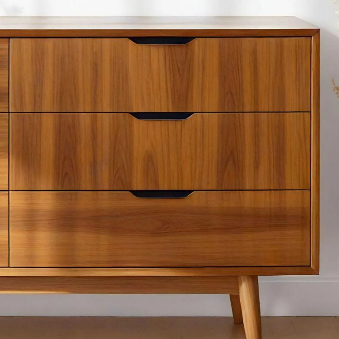 El Yapımı Tik Ahşap Sandık3