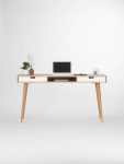 İskandinav Tasarım Ahşap Çalışma Masası