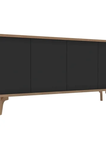 Ravelo masif ahşap kapaklı TV ünitesi 180 cm