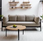 Metal Ayaklı Yuvarlak Orta Sehpa