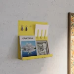 Metal Duvar Düzenleyici – Dergilik ve Anahtarlık Rafı