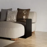 Minimal C Form Metal Sehpa