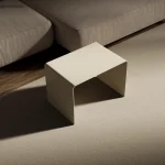 Minimal C Form Metal Sehpa