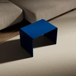 Minimal C Form Metal Sehpa