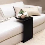 Modern C Form Metal Sehpa