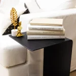 Modern C Form Metal Sehpa