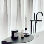 Modern Geometrik Metal Sehpa