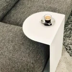 Modern Geometrik Metal Sehpa