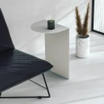 Modern Geometrik Metal Sehpa