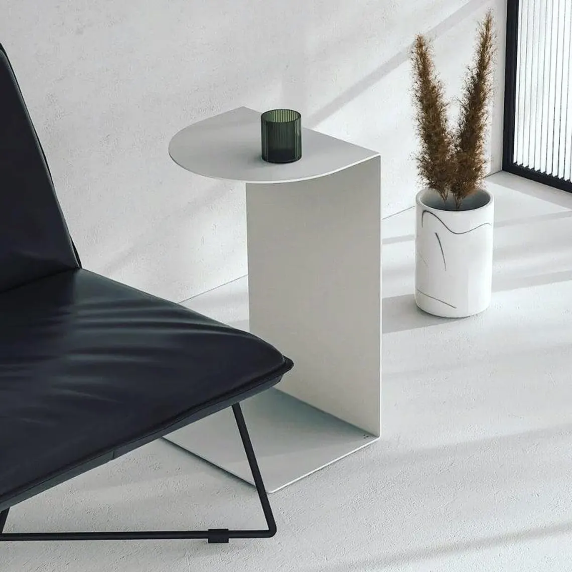 Modern Geometrik Metal Sehpa4