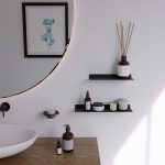 Modern Metal Raf – Yüzer Duvar Rafı