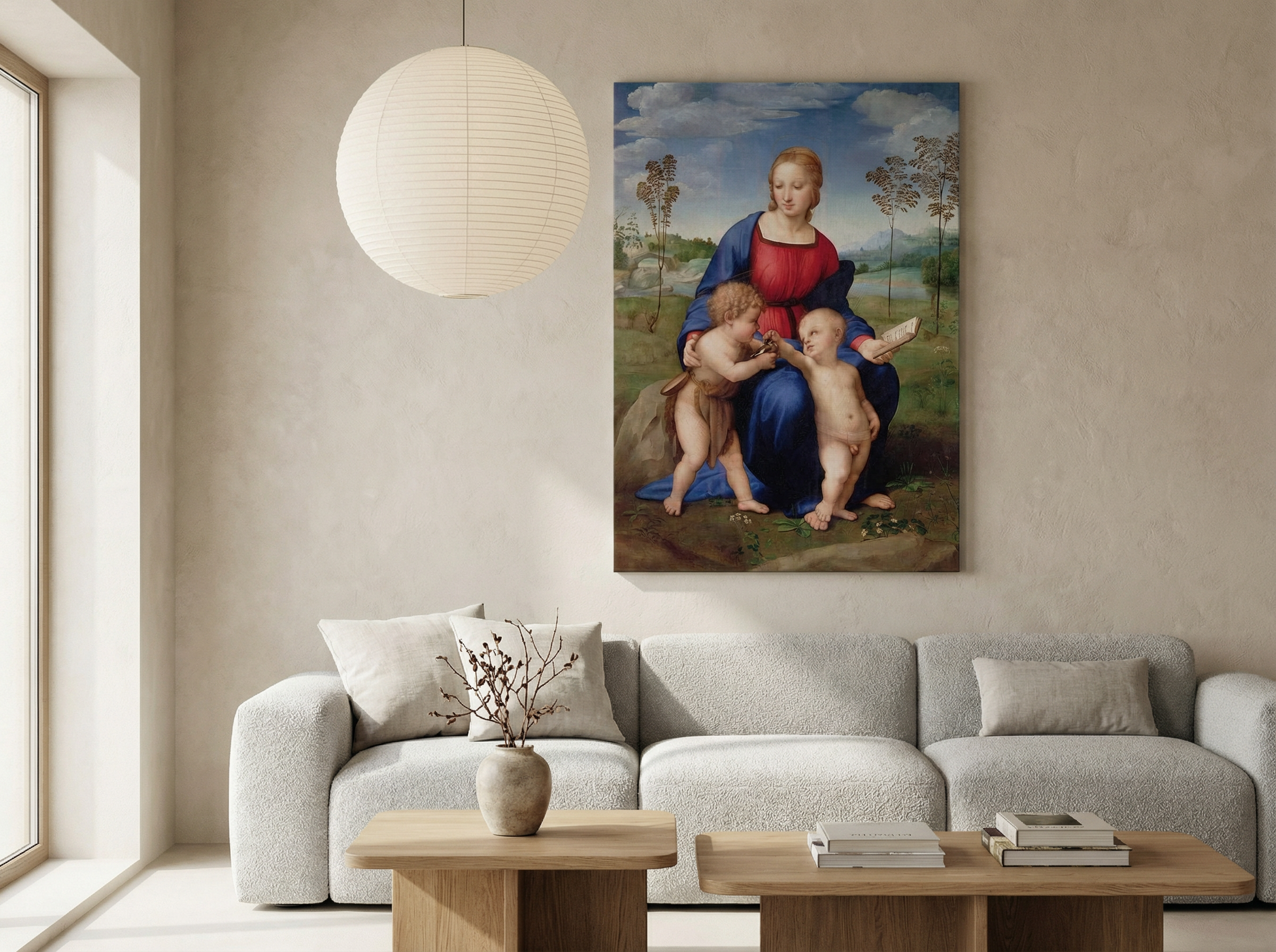 Saka Kuşu Madonnası raphael