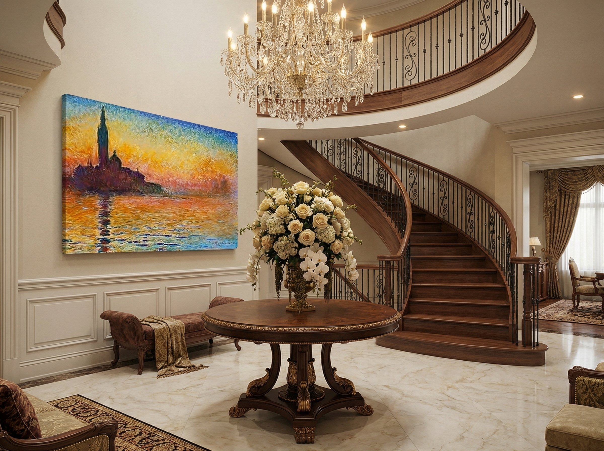 San Giorgio Maggiore alacakaranlıkta