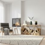 Siyah Metal Odunluk Konsol 2