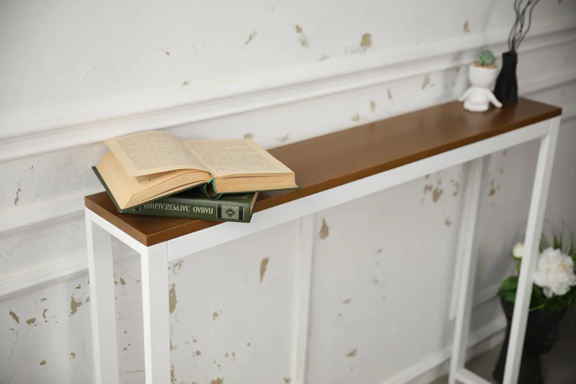 Slim Ahşap Duvar Konsolu Dresuar2