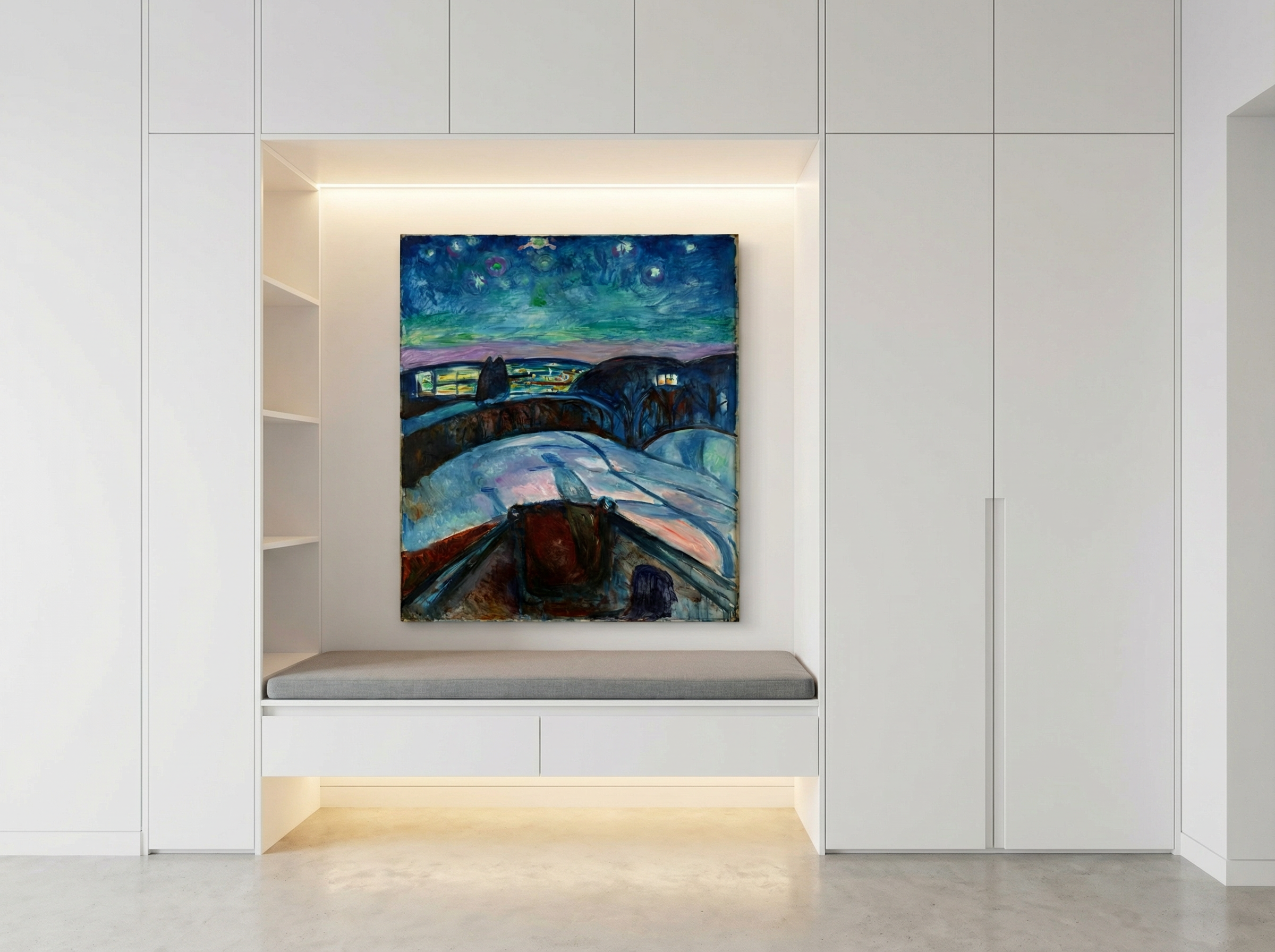 Yıldızlı Gece munch