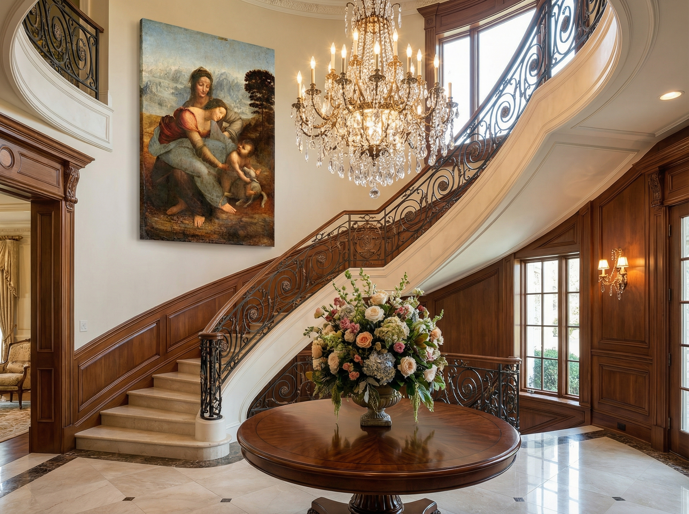 akire ve Çocuk, Azize Anna ve Vaftizci Yahya