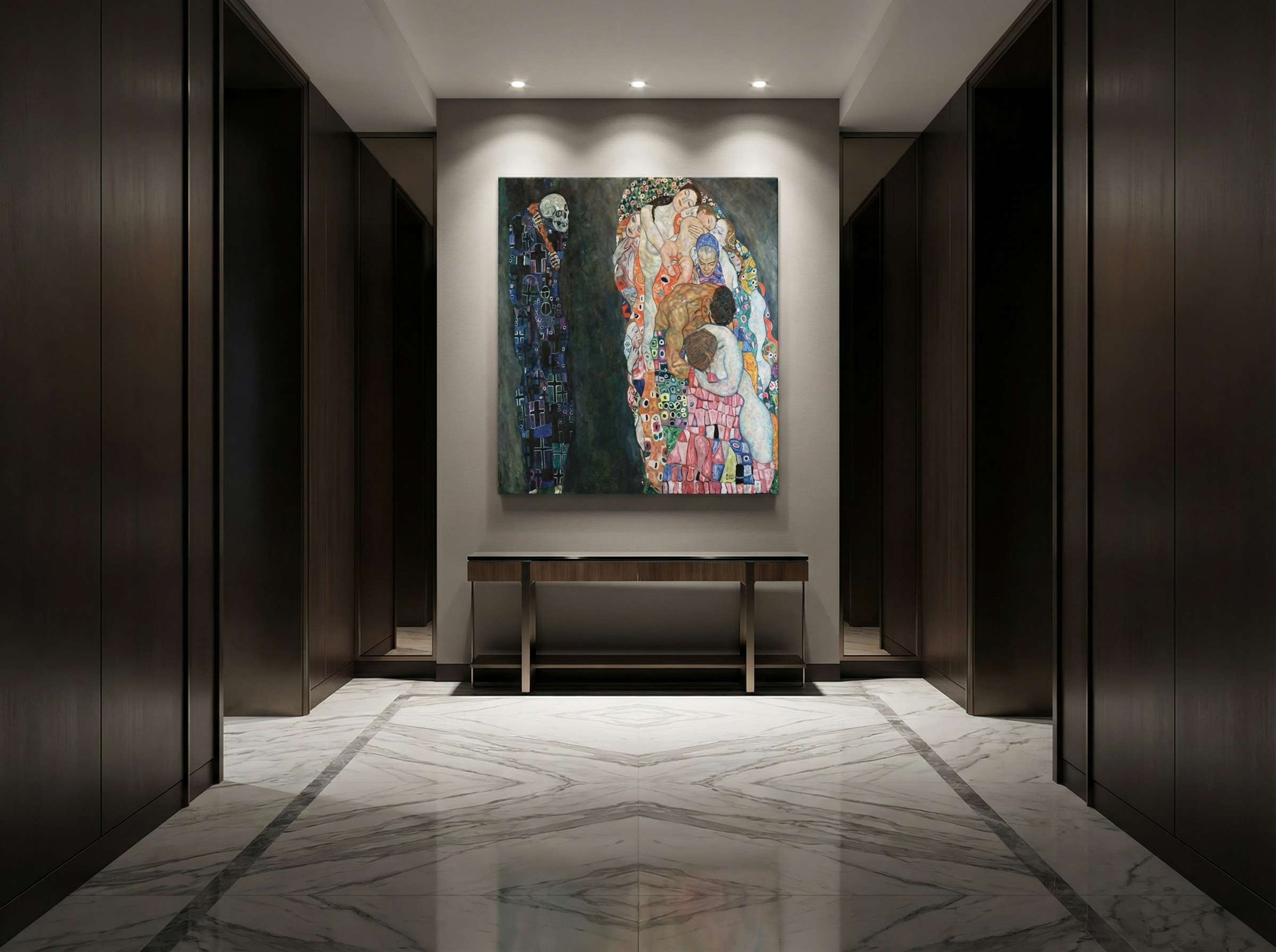 gustav klimt yaşam ve ölüm