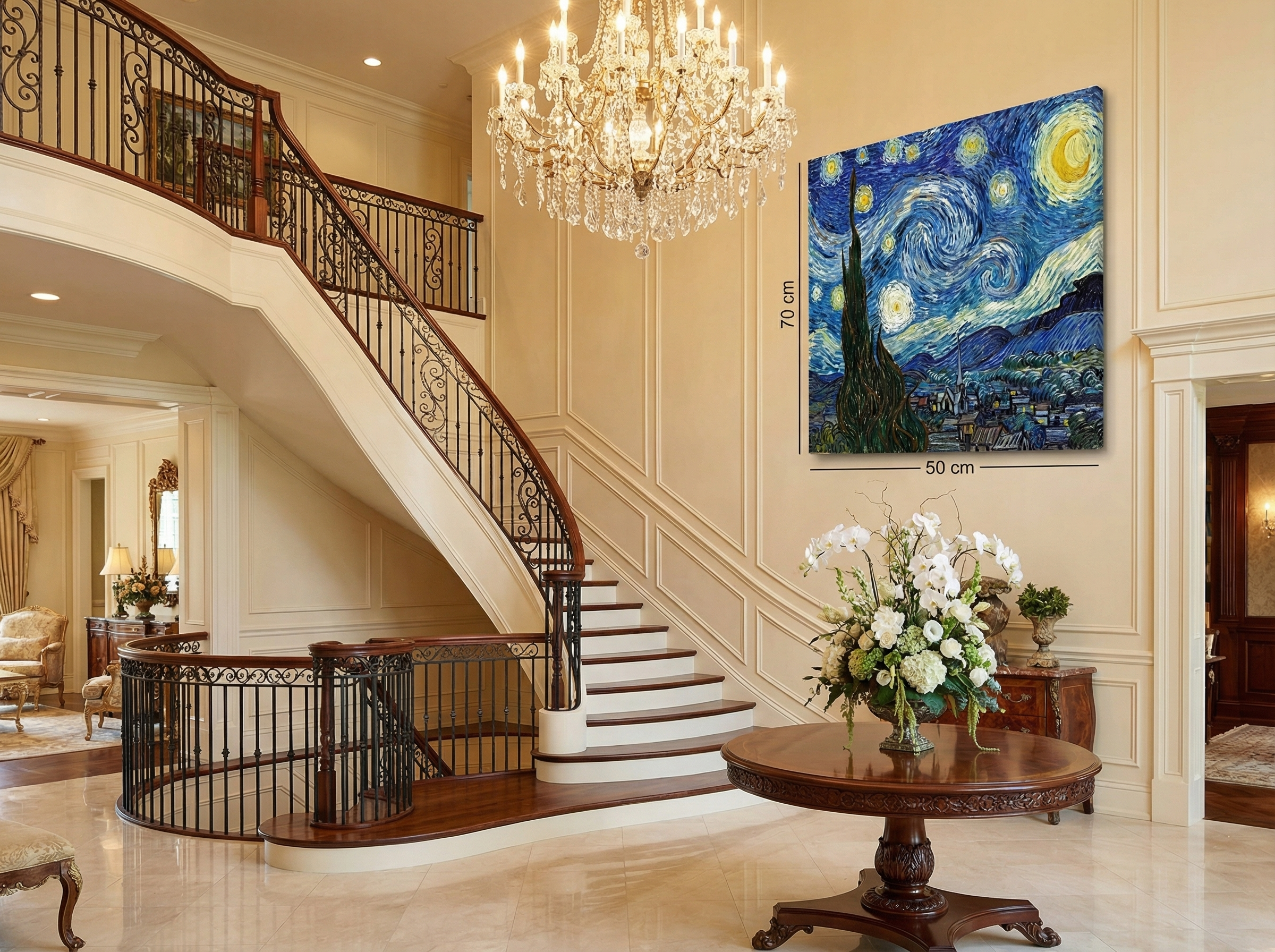 yıldızlı gece tablosu